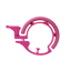 Knog Oi Classic Bell Small 22.2mm Pink Limited Edition Education First